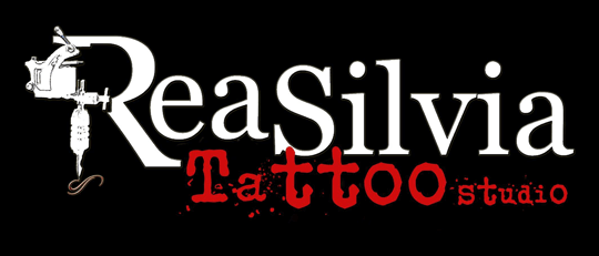 rea silvia tattoo studio logo